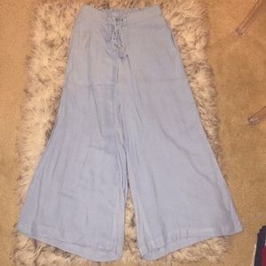 Wide Leg Capri pants